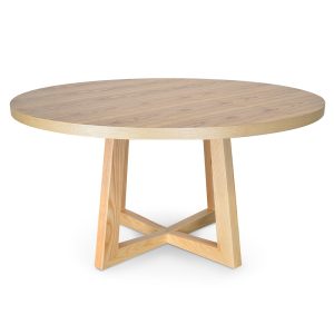 1.5m Round Dining Table - Natural