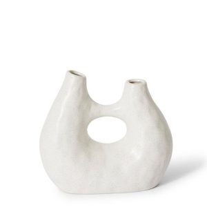 Hamilton Vase - white